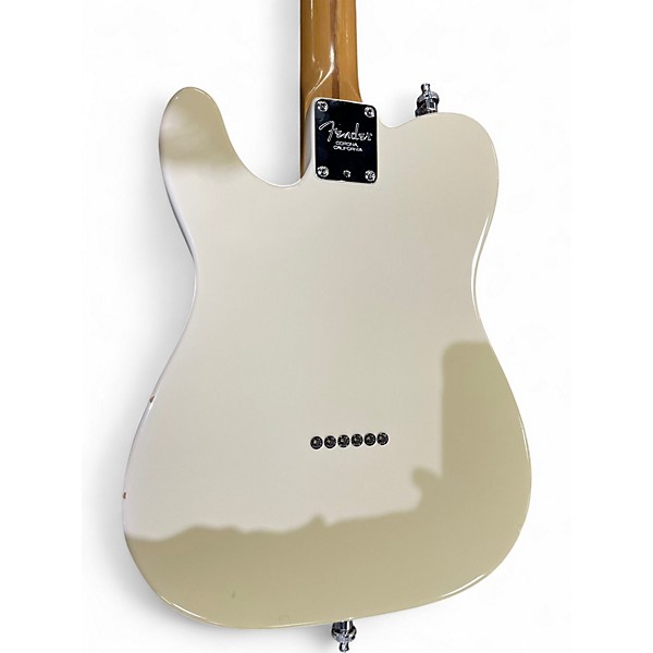 Used 2002 Fender AMERICAN TELECASTER Olympic White Solid Body Electric Guitar