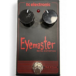 Used TC Electronic Eyemaster Metal Distortion Effect Pedal