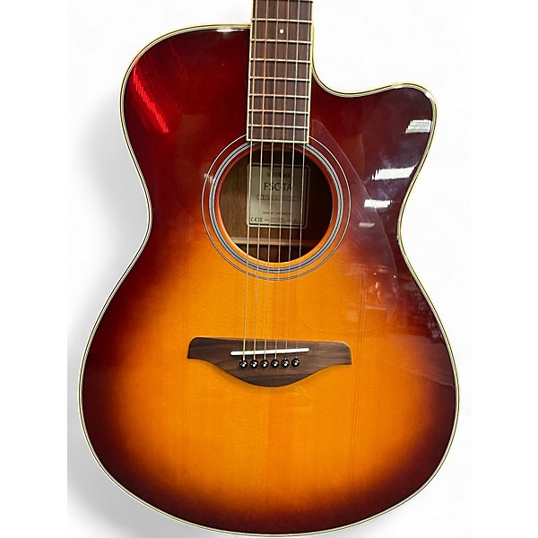 Used Yamaha FSC-TA Natural Acoustic Guitar