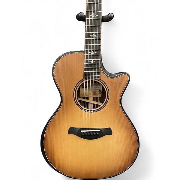 Used Taylor 912CE Builders Edition WILD HONEY BURST Acoustic Electric Guitar