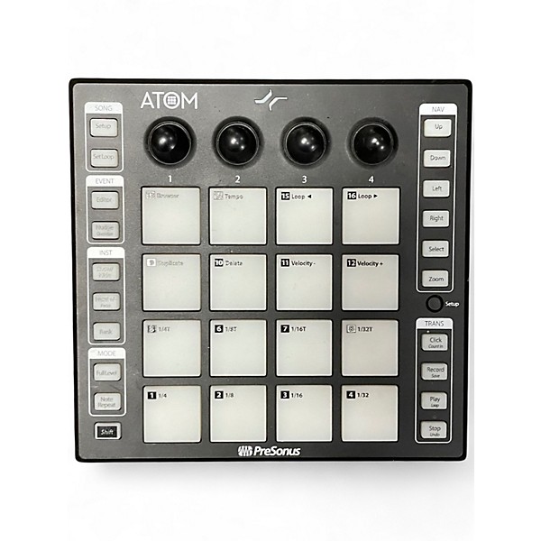 Used PreSonus Atom MIDI Controller
