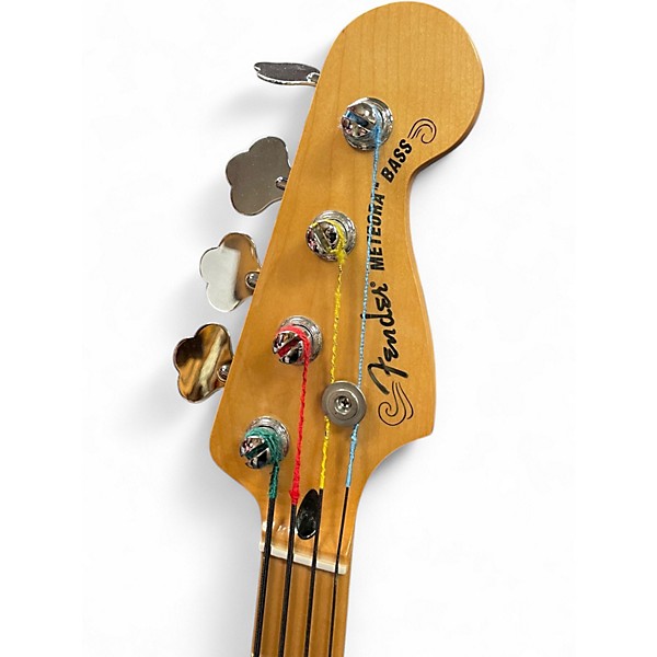 Used Fender Player Plus Meteora Bass Silverburst Electric Bass Guitar