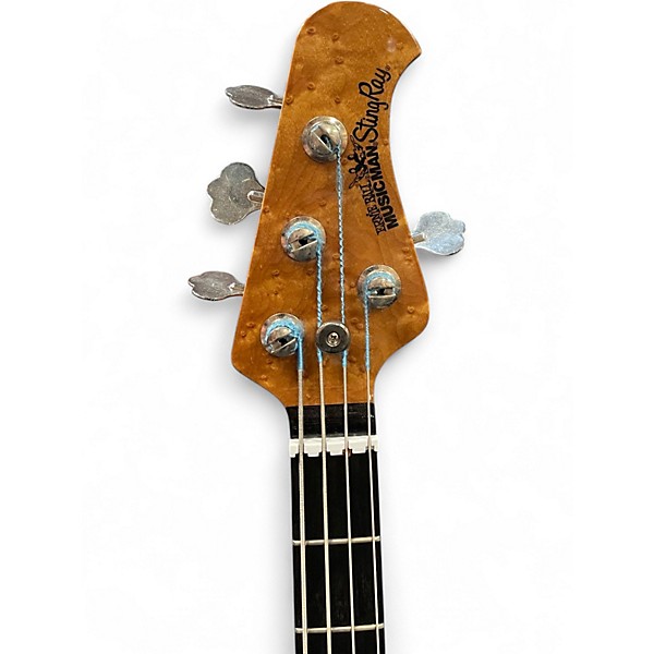 Used Ernie Ball Music Man BFR STINGRAY HH 3EQ 3 Tone Sunburst Electric Bass Guitar