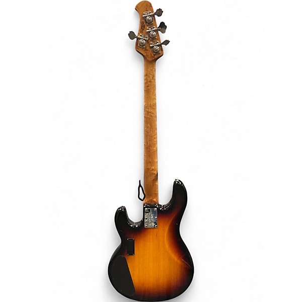 Used Ernie Ball Music Man BFR STINGRAY HH 3EQ 3 Tone Sunburst Electric Bass Guitar