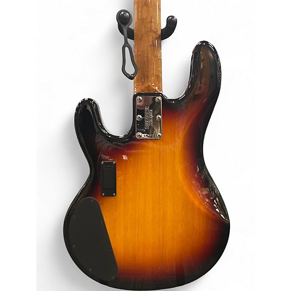 Used Ernie Ball Music Man BFR STINGRAY HH 3EQ 3 Tone Sunburst Electric Bass Guitar