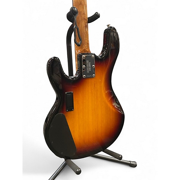 Used Ernie Ball Music Man BFR STINGRAY HH 3EQ 3 Tone Sunburst Electric Bass Guitar