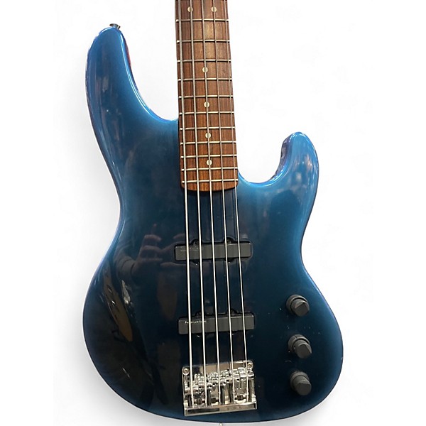 Vintage 1992 Fender AMERICAN JAZZ BASS PLUS BLUE PEARL BURST Electric Bass Guitar