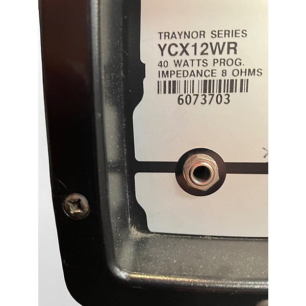 Used Yorkville YCX12WR Oxblood Guitar Cabinet