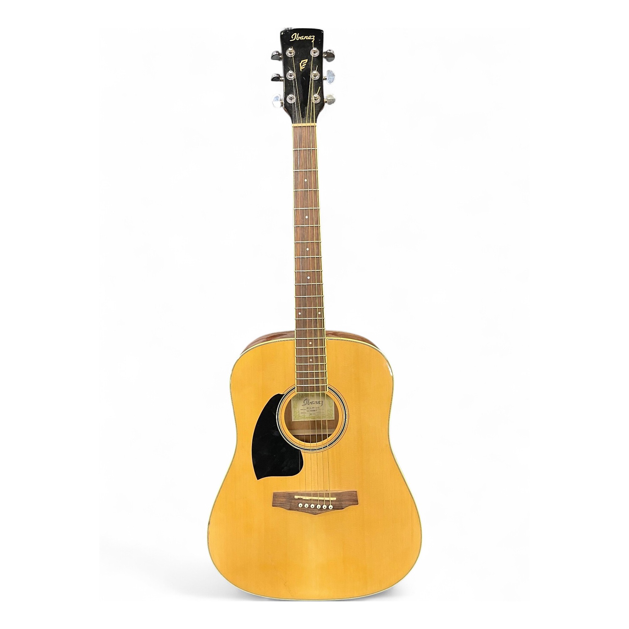 Used Ibanez PF15 Left Handed Natural Acoustic Guitar Natural