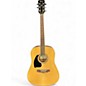 Used Ibanez PF15 Left Handed Natural Acoustic Guitar thumbnail