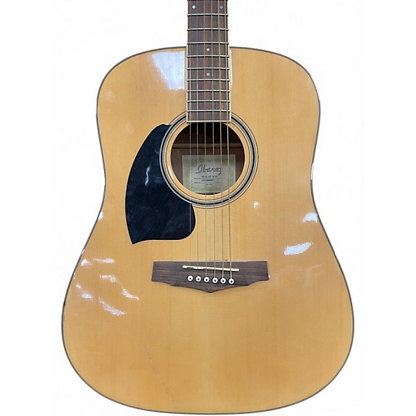 Used Ibanez PF15 Left Handed Natural Acoustic Guitar