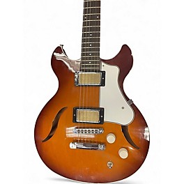 Used Harmony COMET 2 Tone Sunburst Hollow Body Electric Guitar