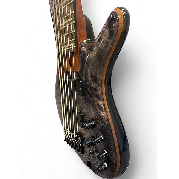 Used Ibanez BTB806MS TRANS GRAY GLOSSY Electric Bass Guitar