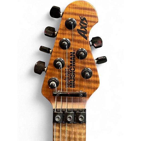 Used Ernie Ball Music Man Axis Gray Solid Body Electric Guitar