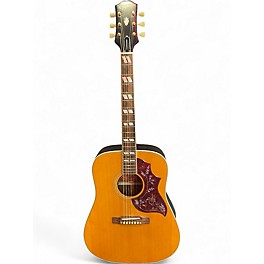 Used Epiphone Hummingbird Natural Acoustic Guitar