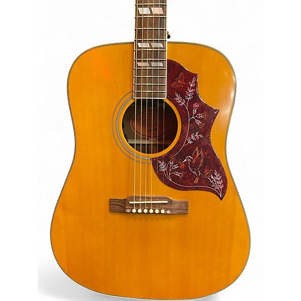 Used Epiphone Hummingbird Natural Acoustic Guitar