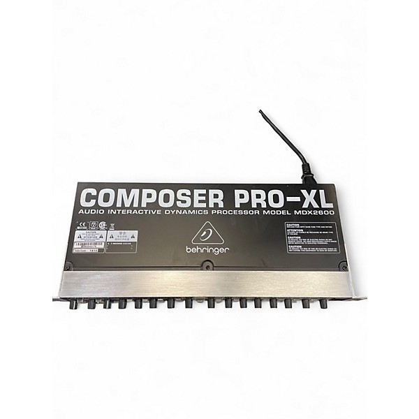 Used Behringer MDX2600 Compressor