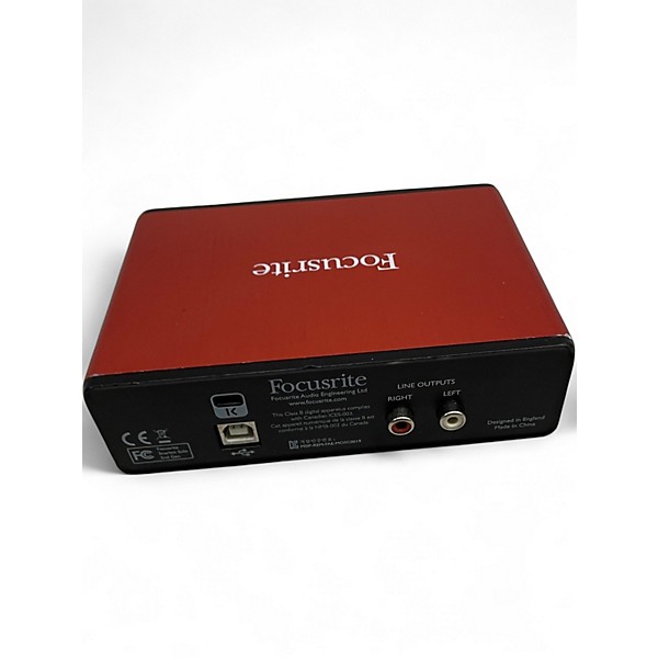 Used Focusrite Scarlett Solo Audio Interface