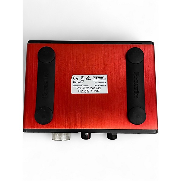 Used Focusrite Scarlett Solo Audio Interface