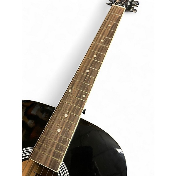 Used Maestro SA41BKCH Black Acoustic Guitar