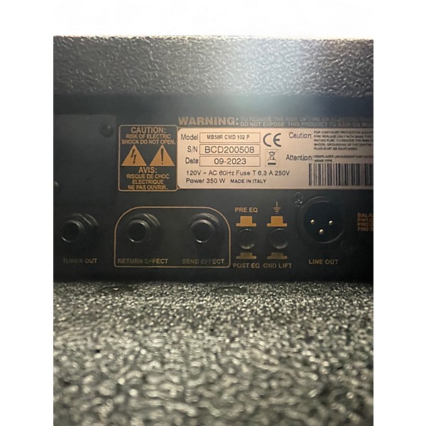 Used Markbass MB58R 300 Bass Combo Amp