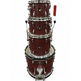 Used TAMA 4 Piece Imperialstar Burgundy Walnut Wrap Drum Kit