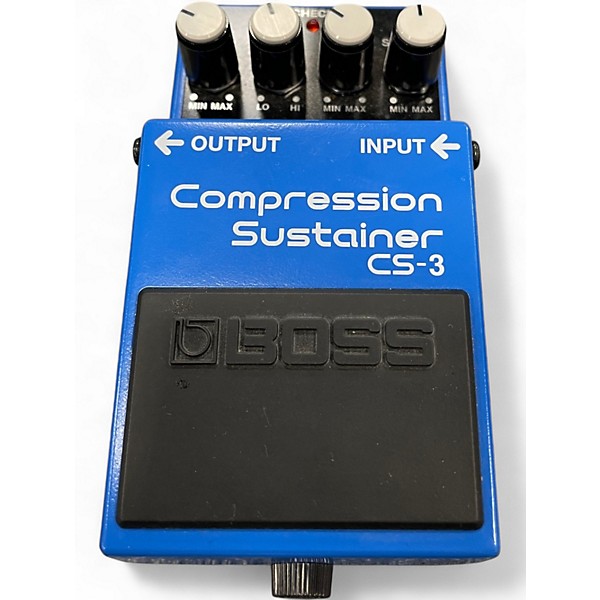 Used BOSS CS3 Compressor Sustainer Effect Pedal
