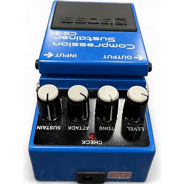 Used BOSS CS3 Compressor Sustainer Effect Pedal
