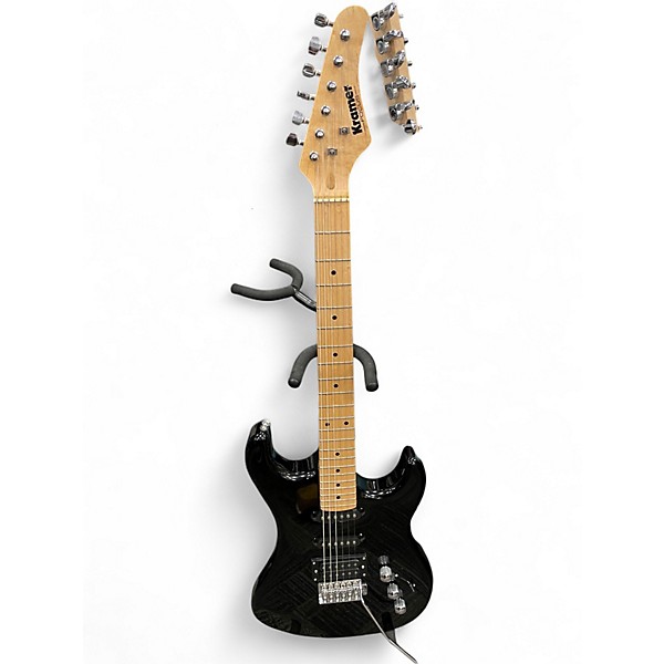 Used Kramer Focus Vt211s Black Solid Body Electric Guitar