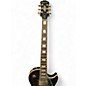 Used Epiphone Les Paul Custom Pro Black and Gold Solid Body Electric Guitar