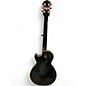 Used Epiphone Les Paul Custom Pro Black and Gold Solid Body Electric Guitar