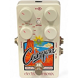 Used Electro-Harmonix Canyon Delay and Looper Effect Pedal