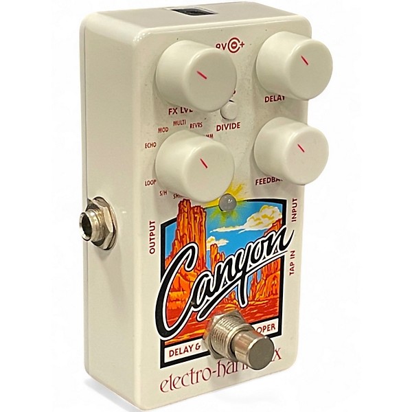 Used Electro-Harmonix Canyon Delay and Looper Effect Pedal