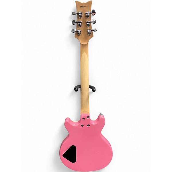 Used Daisy Rock Retro-H Pink Hollow Body Electric Guitar