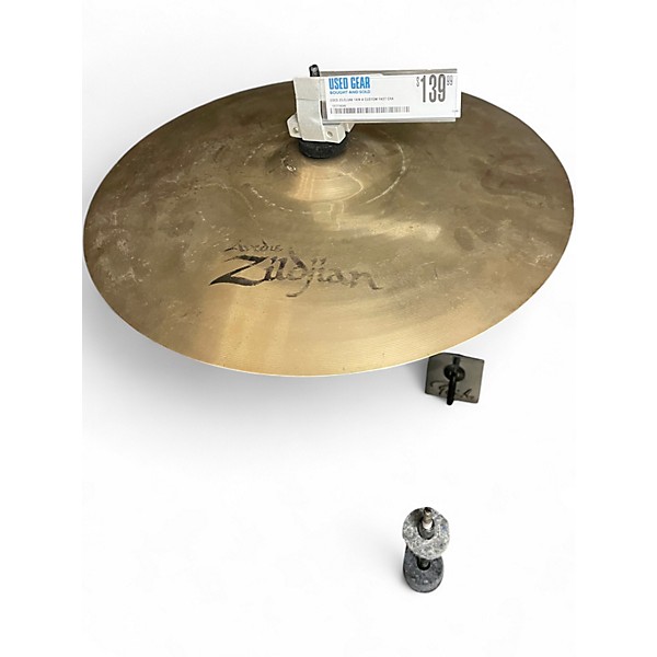 Used Zildjian 14in A Custom Fast Crash Cymbal