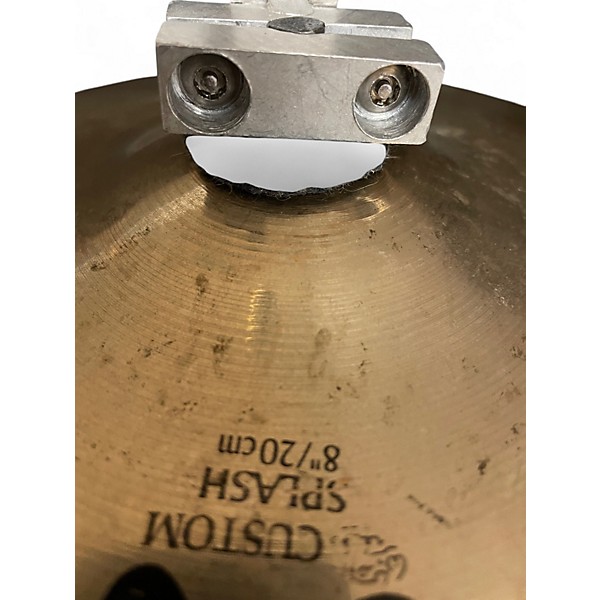 Used Zildjian 8in A Custom Splash Cymbal