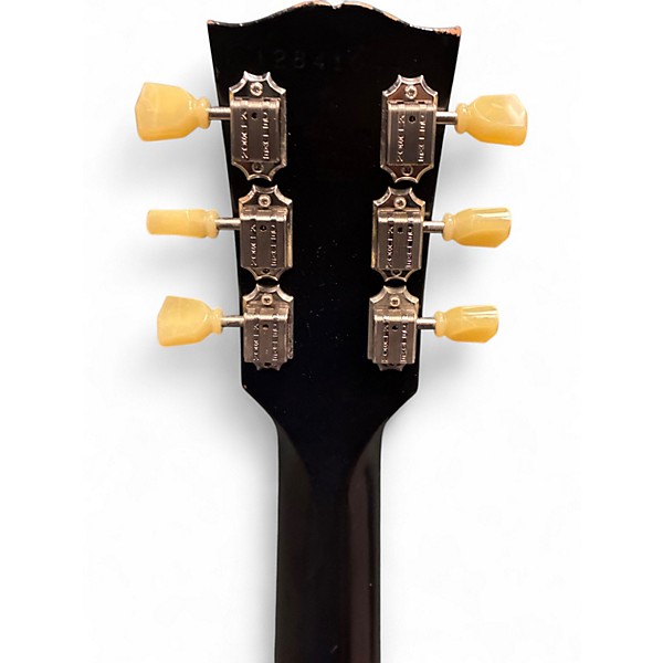 Used Gibson Les Paul Studio P90 Tribute Black Solid Body Electric Guitar