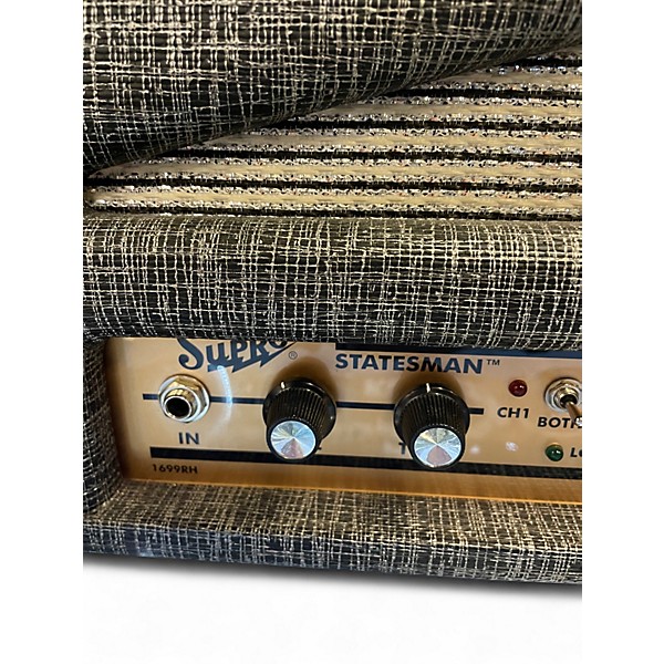 Used Supro STATESMAN 50 Tube Guitar Amp Head