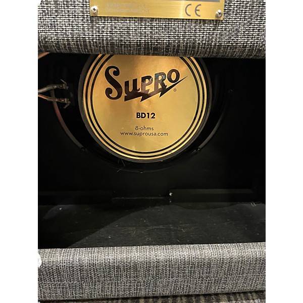 Used Supro 1790 BLACK MAGICK 1X12 Guitar Cabinet