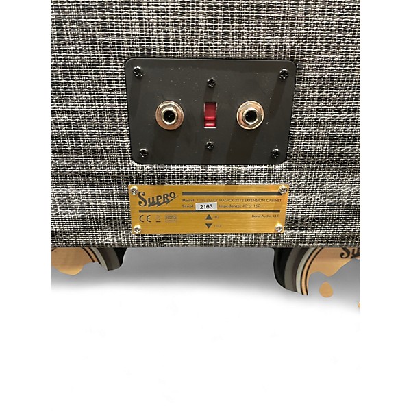 Used Supro 1799 BLACK MAGICK 2X12 Guitar Cabinet