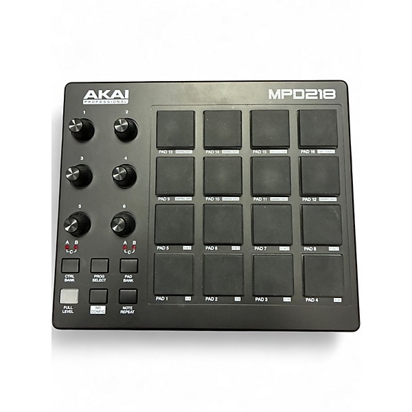 Used Akai Professional MPD218 MIDI Controller