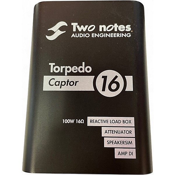 Used Two Notes AUDIO ENGINEERING TORPEDO CAPTOR 16 Power Attenuator