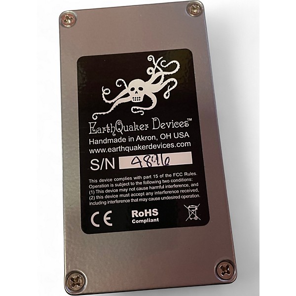 Used EarthQuaker Devices Sea Machine Super Chorus Effect Pedal