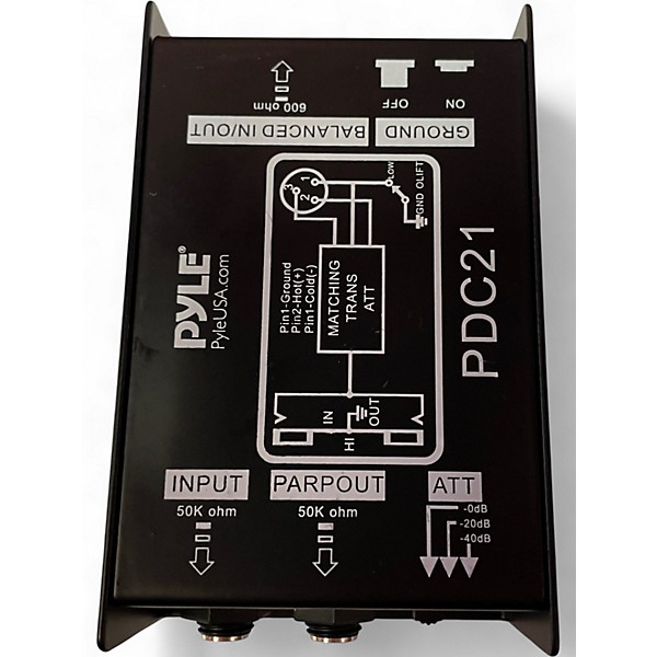 Used Pyle PDC21 Direct Box
