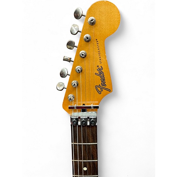 Used Fender Dave Murray HHH Stratocaster 2 Tone Sunburst Solid Body Electric Guitar