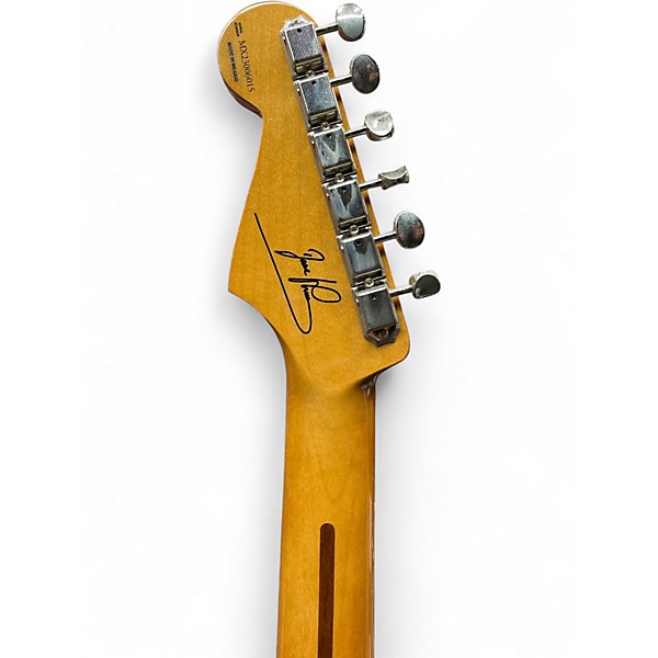 Used Fender Dave Murray HHH Stratocaster 2 Tone Sunburst Solid Body Electric Guitar