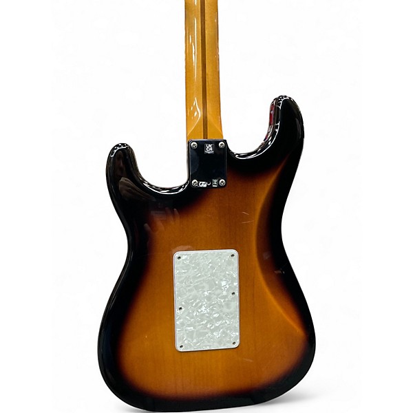 Used Fender Dave Murray HHH Stratocaster 2 Tone Sunburst Solid Body Electric Guitar