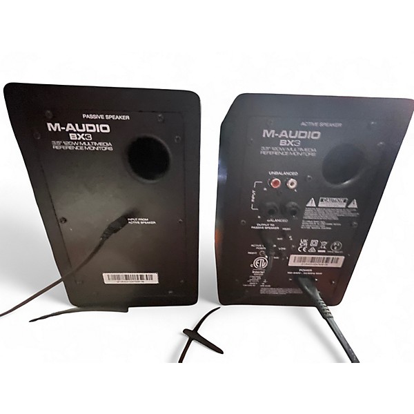 Used M-Audio BX3 Pair Powered Monitor
