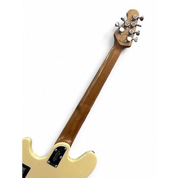 Used Sterling by Music Man Valentine Signature Buttermilk Solid Body Electric Guitar