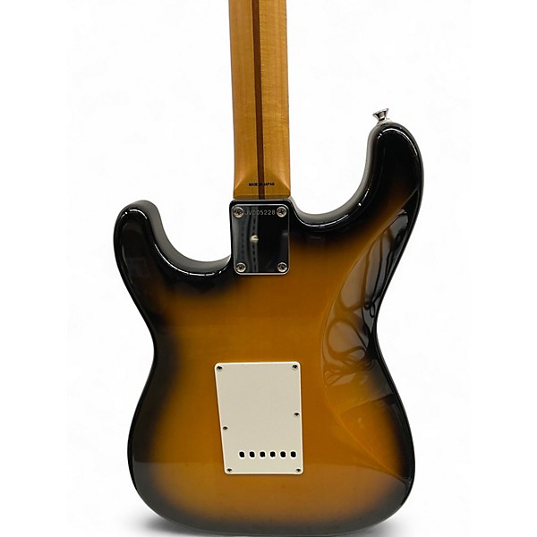 Used Fender JV Modified '50s Stratocaster HSS Maple Fingerboard 2 Color Sunburst Solid Body Electric Guitar